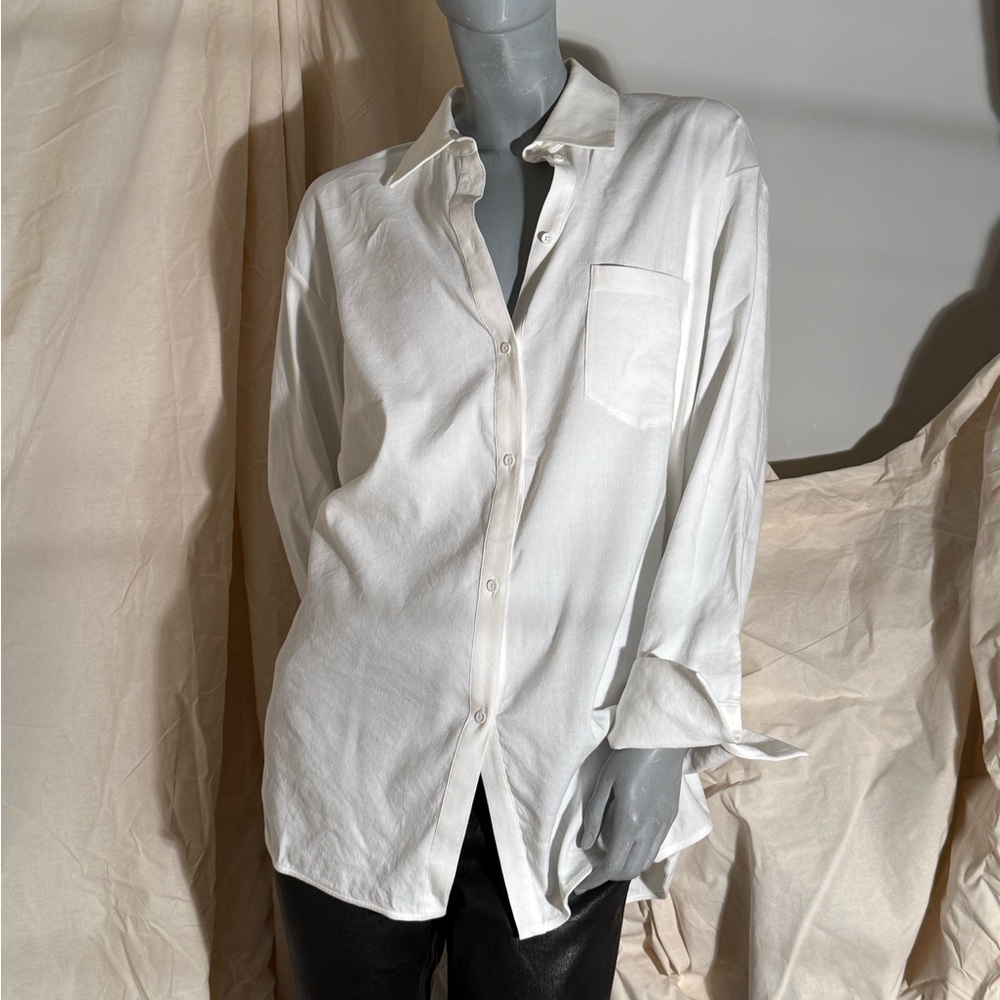 Alice + Olivia Cream Blouse